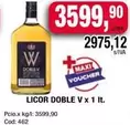X$ - DOBLE V