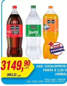 Sprite - COCA/SPRITE/FANTA