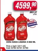 Suiza - CERA LIQUIDA