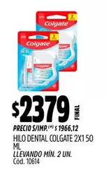 Colgate - HILO DENTAL 2X1 50 ML