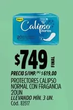 Calipso - PROTECTORES NORMAL CON FRAGANCIA 20UN