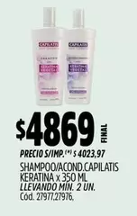 Capilatis - SHAMPOO/ACOND.KERATINA