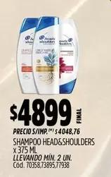 Head & Shoulders - SHAMPOO HEAD&SHOULDERS
