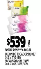 Duke - JABON DE TOCADOR / DUC