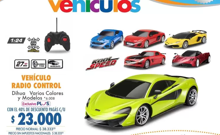 Speed - VEHÍCULO RADIO CONTROL