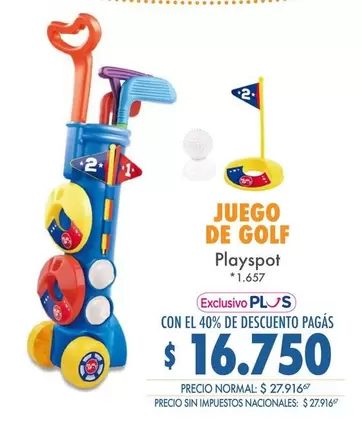 JUEGO DE GOLF