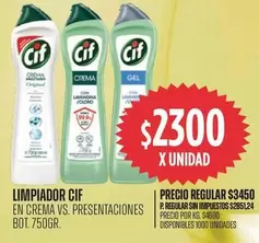 Cif - LIMPIADOR CIF