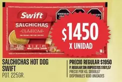 Swift - SALCHICHAS HOT DOG