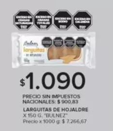 X$ - Larguitas