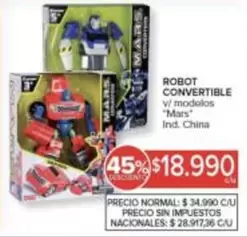 ROBOT CONVERTIBLE