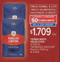 Nobleza Gaucha - YERBA MATE SELECCIÓN