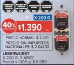 Lario - LEBERWURST