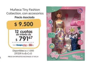 Fashion - Tiny  Collection, con accesorios