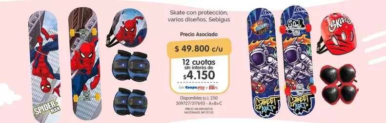 Speed - Skate con protección