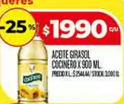 Cocinero - ACEITE GIRASOL