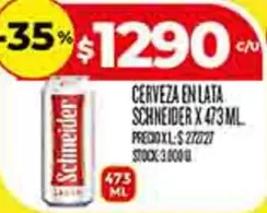 Schneider - CERVEZA EN LATA