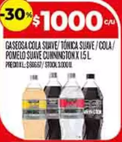 Suave - GASEOSA COLA SUAVE/TÓNICA SUAVE/COLA/POMELO SUAVE