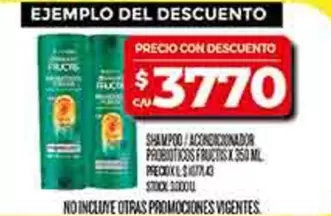 Fructis - SHAMPOO / ACONDICIONADOR