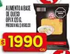 Opi - ALIMENTO A BASE DE QUESO