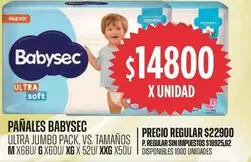 Babysec - PAÑALES BABYSEC