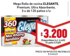 Elegante - Mega Rollo de cocina