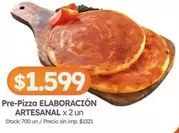 X$ - Pre-Pizza ELABORACIÓN ARTESANAL
