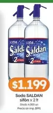 Saldan - sifón x 2 lt
