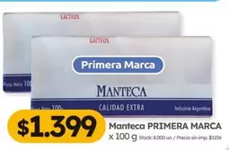 Primera marca - Manteca