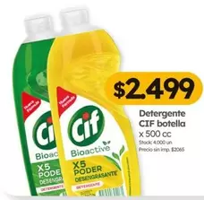 Cif - Detergente CIF botella