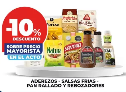 Preferido - ADEREZOS - SALSAS FRIAS - PAN RALLADO Y REBOZADORES