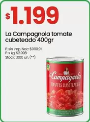 La Campagnola - Tomate Cubeteado