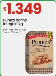 Pureza - harina integral 1kg