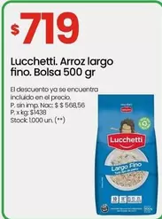 Lucchetti - Arroz largo fino