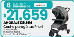 Coche paragüitas Priori