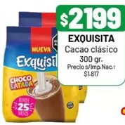 Exquisita - Cacao clásico