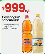 Cellier - Aguas Saborizadas