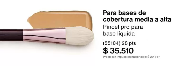 Pro - Pincel pro para base líquida