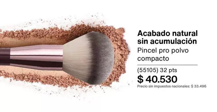 Pro - Pincel pro polvo compacto