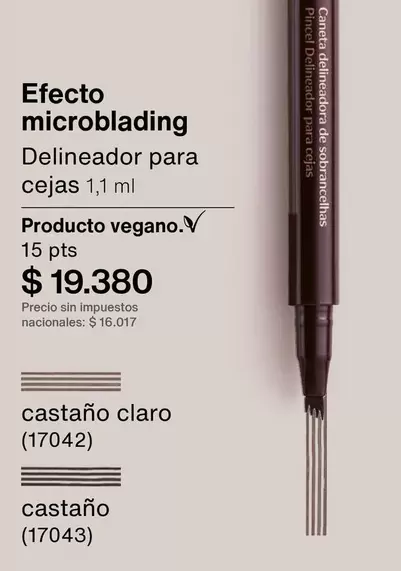 Efecto - Delineador para cejas