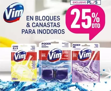 Vim - EN BLOQUES & CANASTAS PARA INODOROS