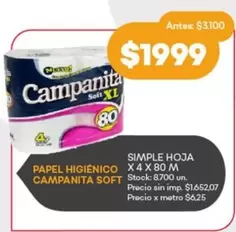 Campanita - PAPEL HIGIÉNICO