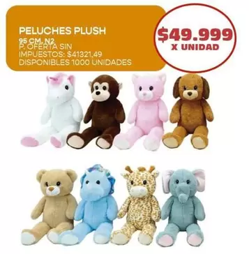 X$ - PELUCHES PLUSH
