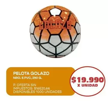 X$ - PELOTA GOLAZO