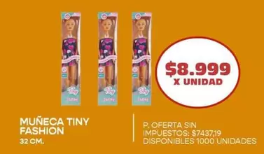 X$ - MUÑECA TINY FASHION