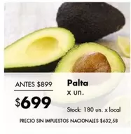 X$ - Palta