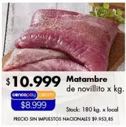 X$ - Matambre