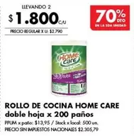 X$ - ROLLO DE COCINA
