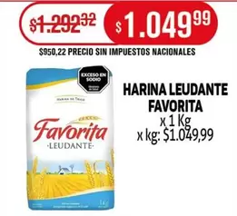 Favorita - HARINA LEUDANTE