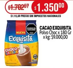 Exquisita - CACAO EXQUISITA