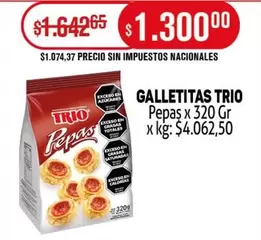 Trio - GALLETITAS TRIO